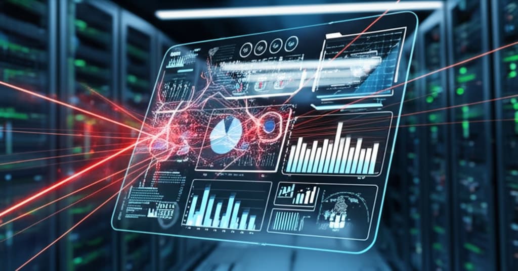 Infographic showing global data breach statistics, including compromised records, financial losses, and industry trends, highlighting cybersecurity risks and data privacy concerns.