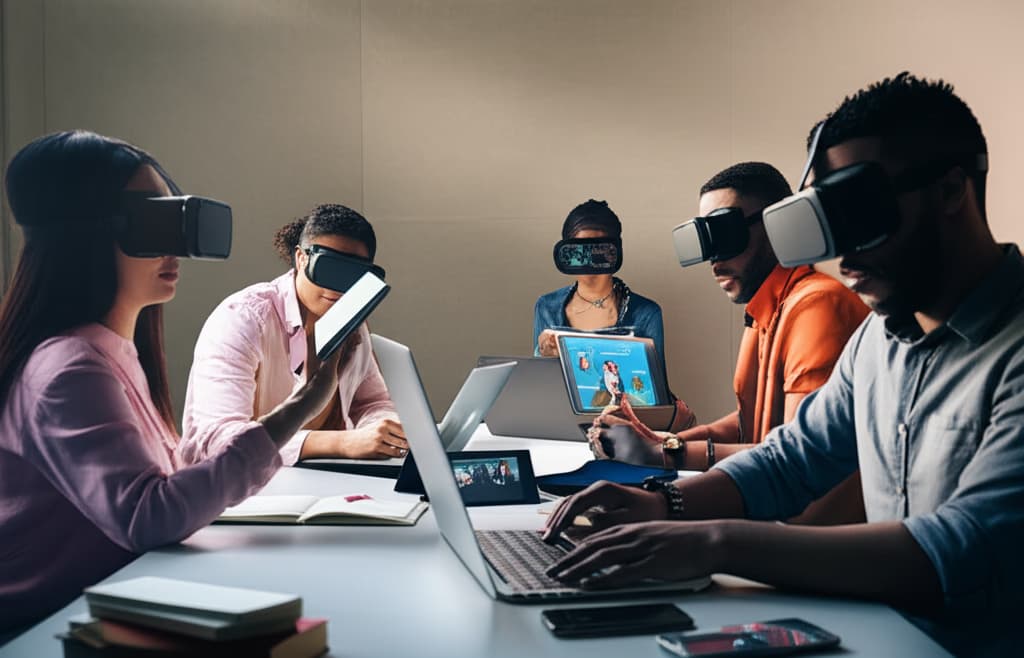 Student engaged in digital learning on a laptop, representing online courses and virtual classroom environments for remote study.