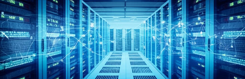 A highly detailed and realistic image visualizing a complex network security architecture, showing layered digital defenses, secure data flow, firewalls, and cyber protection systems safeguarding critical information infrastructure.