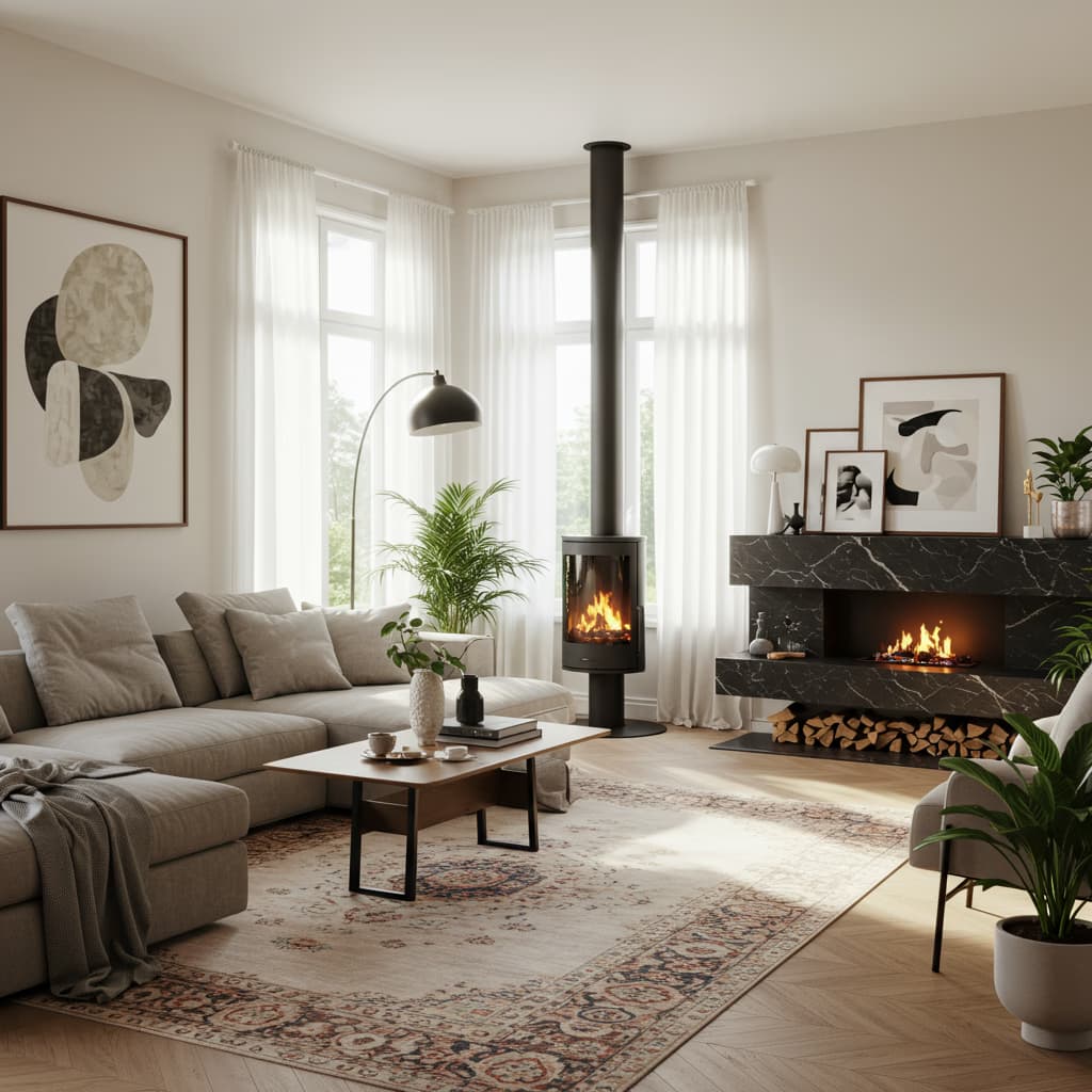 Living Room Decor Interior Design Inspiration Living room decor showing modern interior design with furniture and home styling